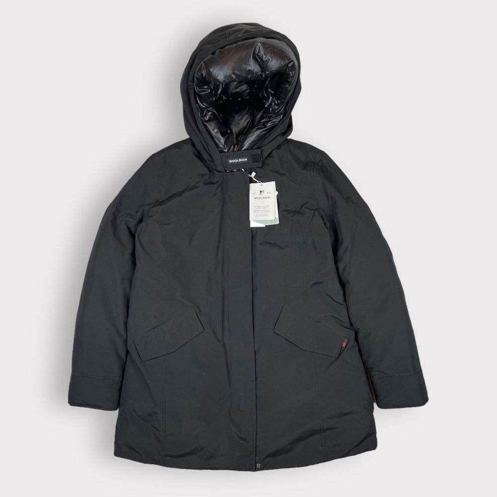 NWT Woolrich Arctic Parka in Ramar Cloth Slim Puffer Fit Jacket Women's Size XXL - Picture 2 of 14